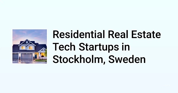 Real Estate Companies in Stockholm, Sweden